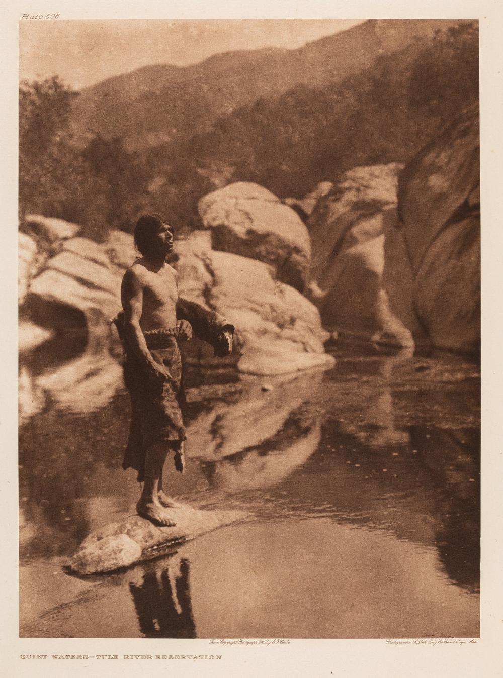 EDWARD S. CURTIS, QUIET WATERS -