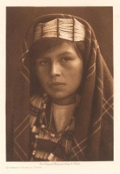 EDWARD S. CURTIS, QUINAULT FEM