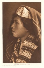 EDWARD S. CURTIS, QUINAULT FEM