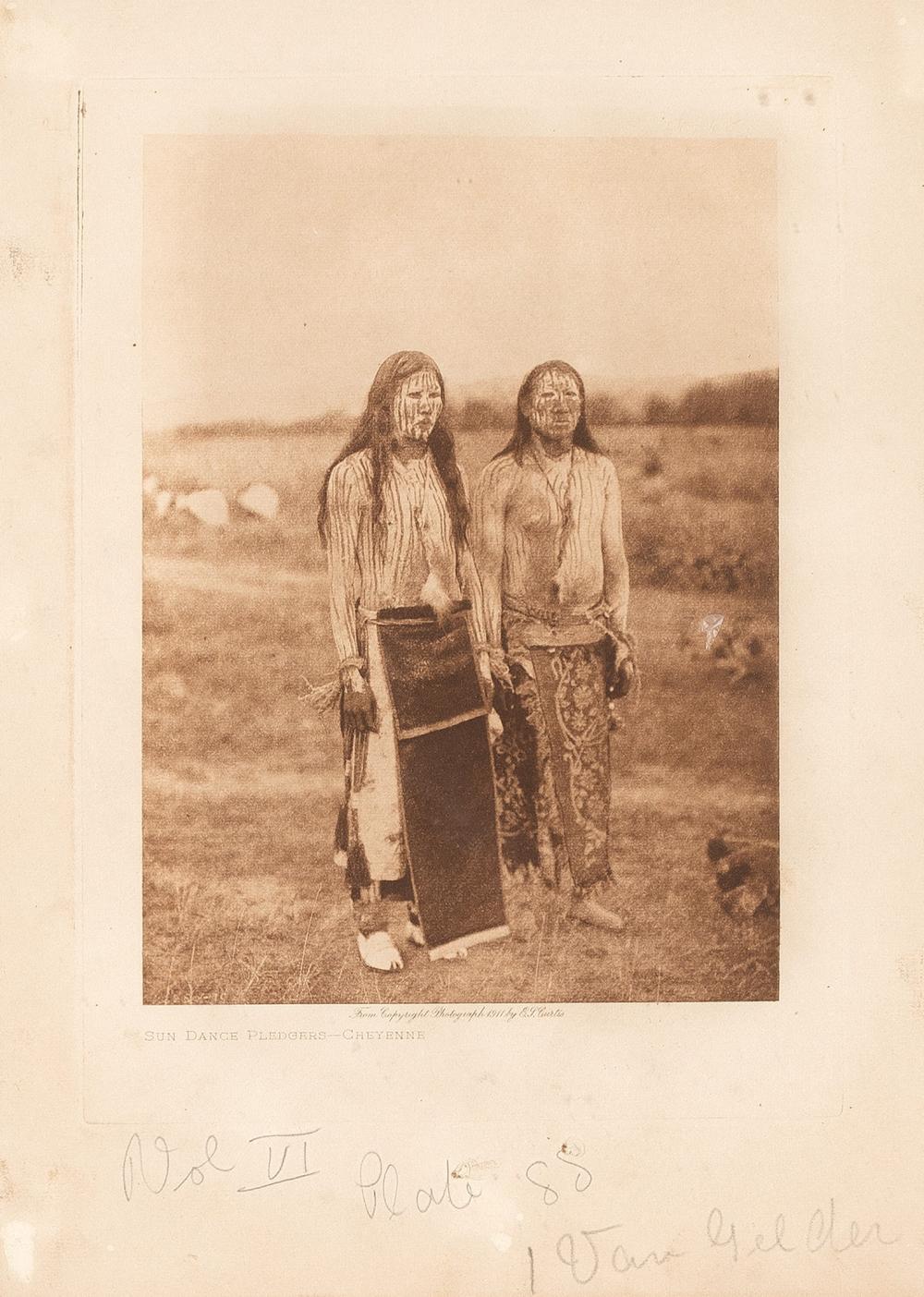 EDWARD S. CURTIS, SUN DANCE