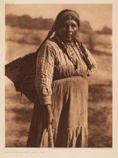EDWARD S. CURTIS, THE BURDEN-B