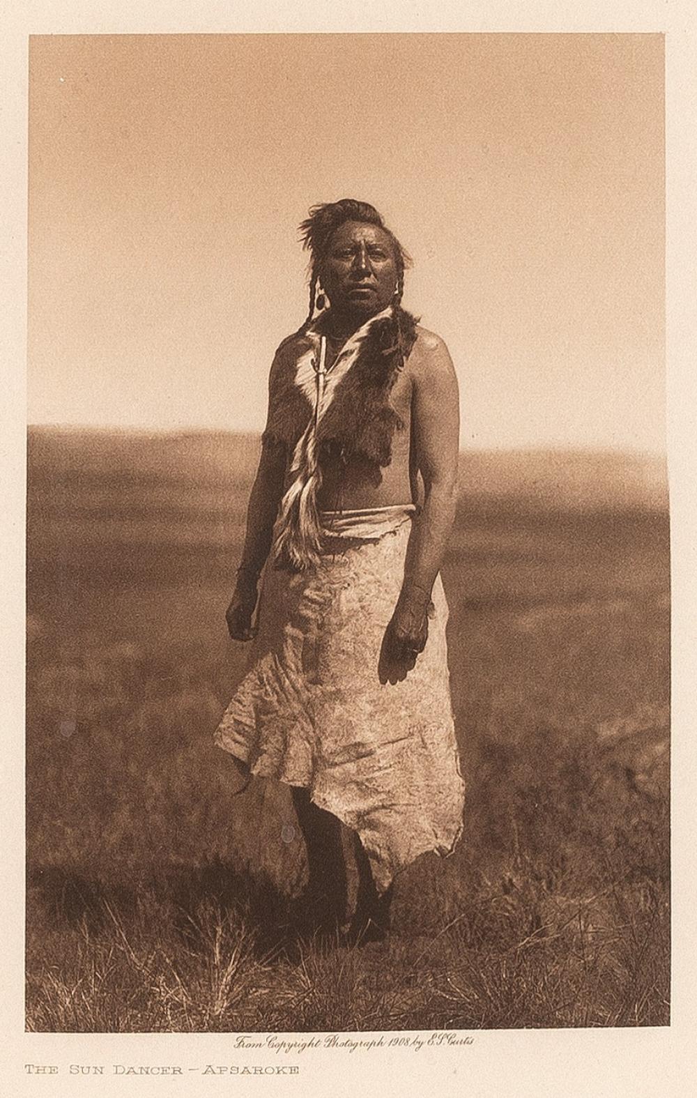 EDWARD S. CURTIS, THE SUN DANCER