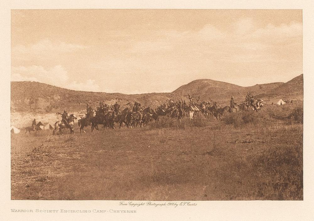 EDWARD S. CURTIS, WARRIOR SOCIETY