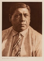 EDWARD S. CURTIS, WILBUR PEEBO