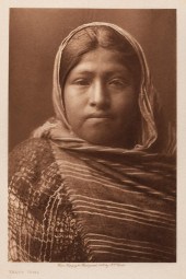EDWARD S. CURTIS, YAQUI GIRL,