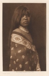 EDWARD S. CURTIS, YUMA GIRL, 1
