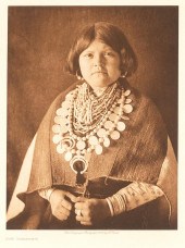 EDWARD S. CURTIS, ZUNI ORNAMEN
