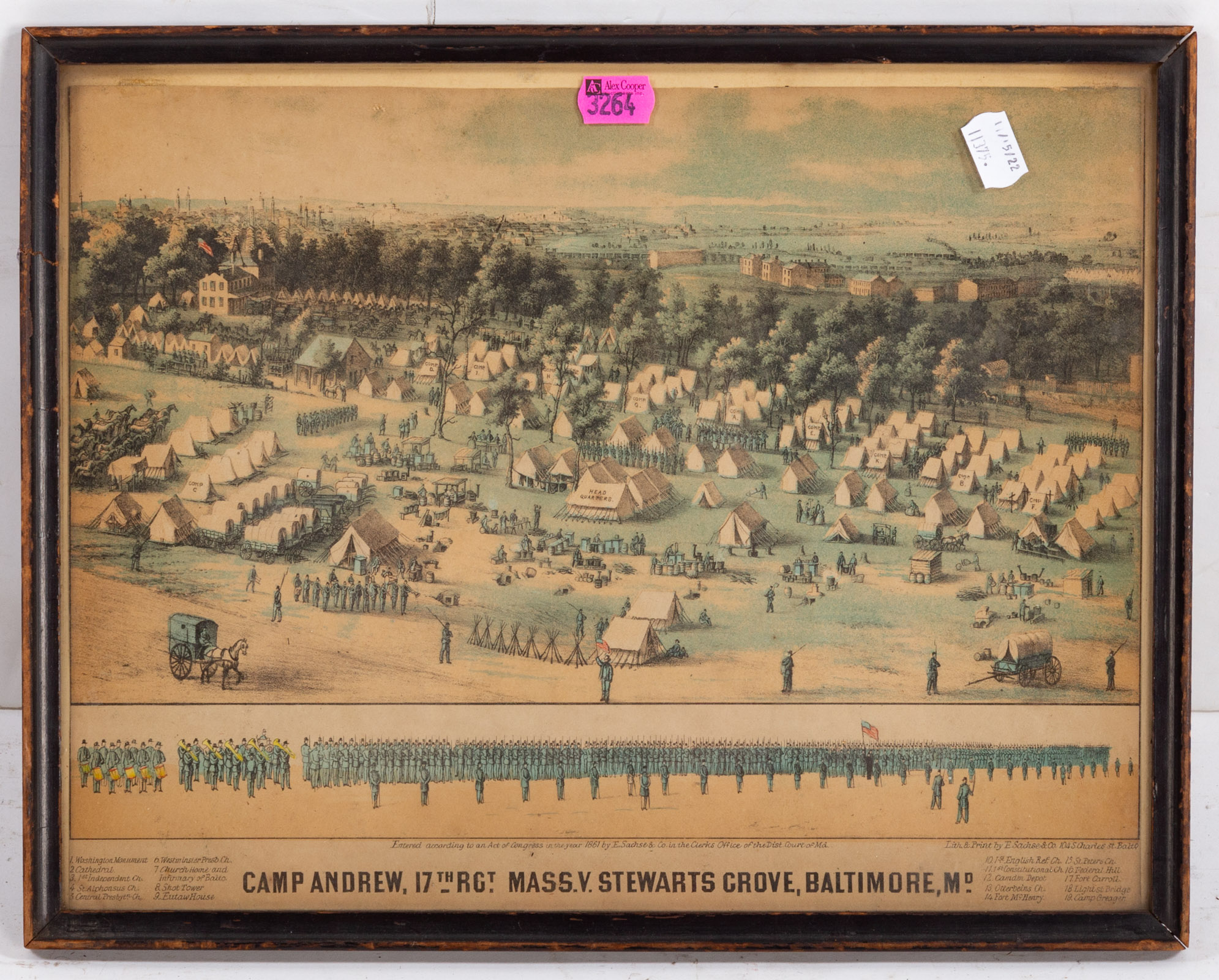 EDWARD SACHSE. "CAMP ANDREW...,"