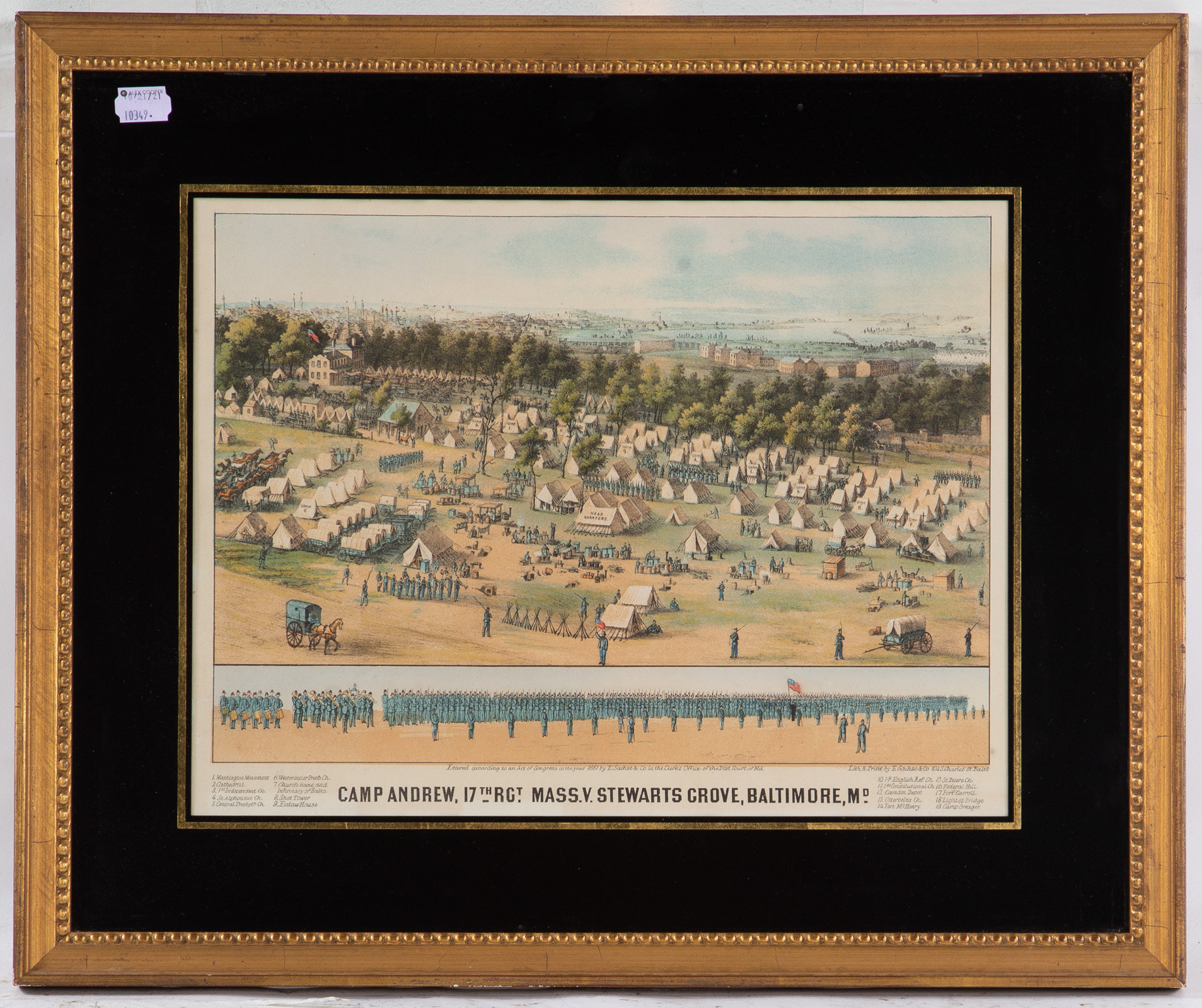 EDWARD SACHSE. "CAMP ANDREW,"