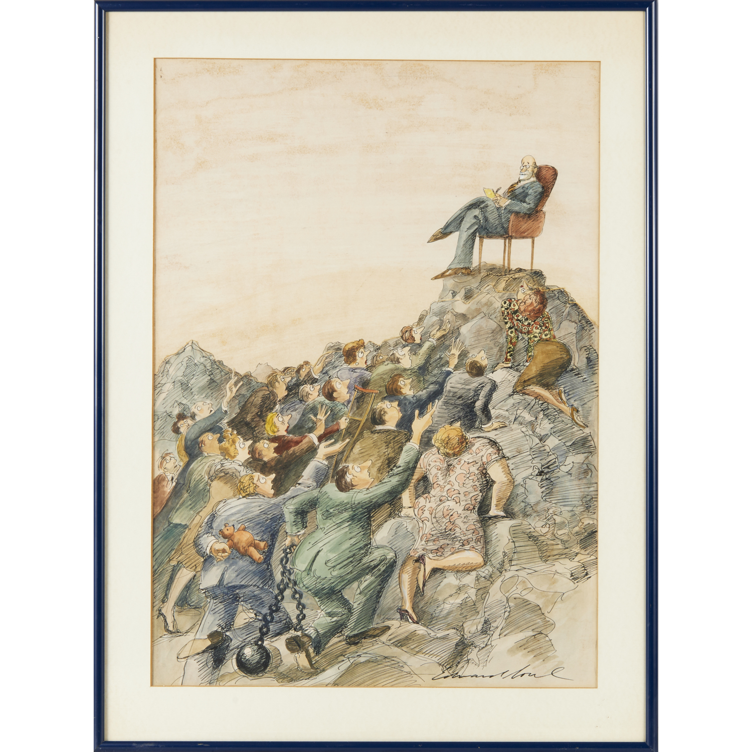 EDWARD SOREL, ORIGINAL COLOR