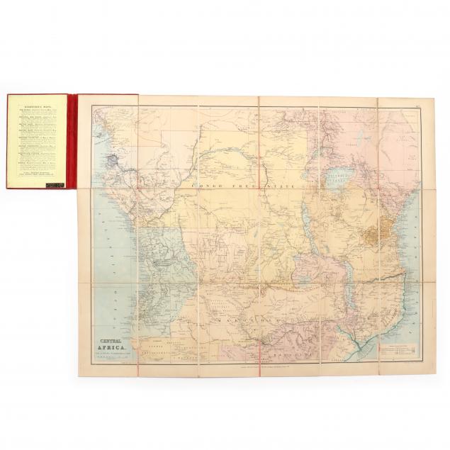 EDWARD STANFORD'S MAP OF CENTRAL