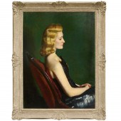 EDWARD STRAWBRIDGE, OIL ON CAN