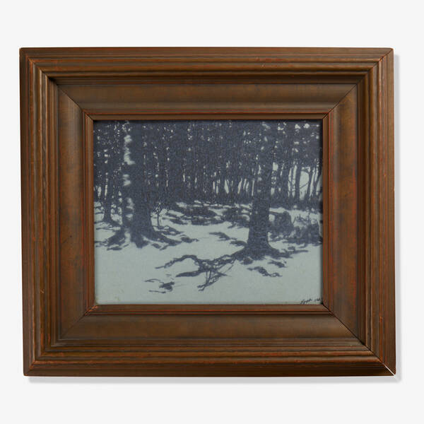Edward T. Hurley. Woods in Winter