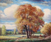 EDWARD TIMMONS (1882-1960) OIL