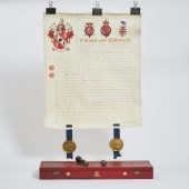Edward VII Grant of Arms Lette