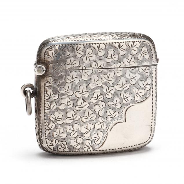 EDWARD VII SILVER MATCHSAFE Mark of