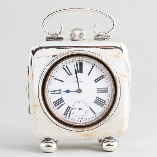 EDWARD VII SILVER POCKET WATCH