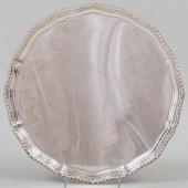 EDWARD VII SILVER SALVERMark o