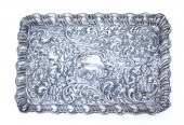 EDWARD VII SILVER TRAY Henry H