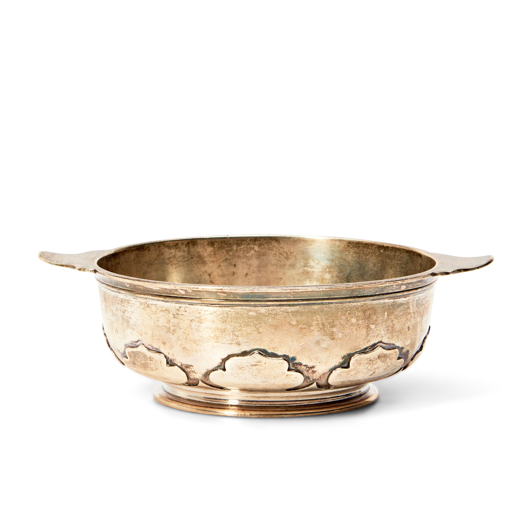 EDWARD VII STERLING SILVER BOWL,