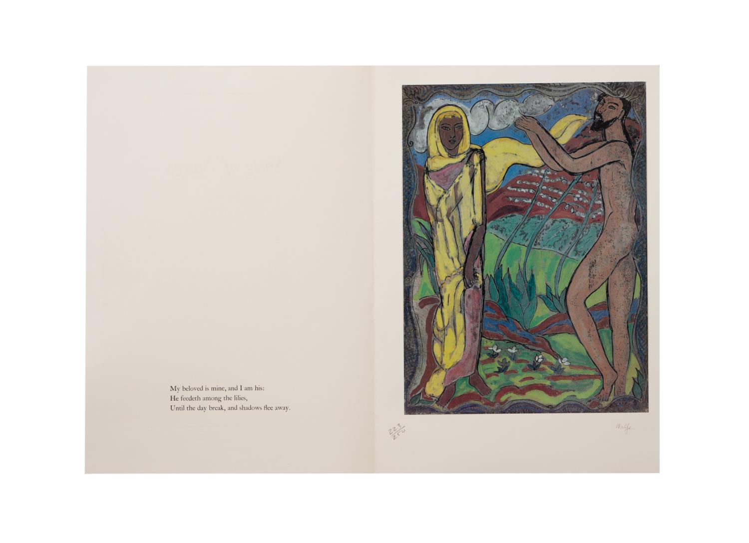 EDWARD WOLFE,"SONG OF SONGS" 12