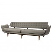EDWARD WORMLEY, GONDOLA SOFA,