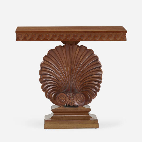 Edward Wormley. Shell console,