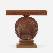 Edward Wormley. Shell console,