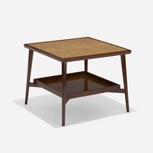 Edward Wormley. Table with tray. c.