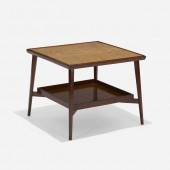 Edward Wormley. Table with tra