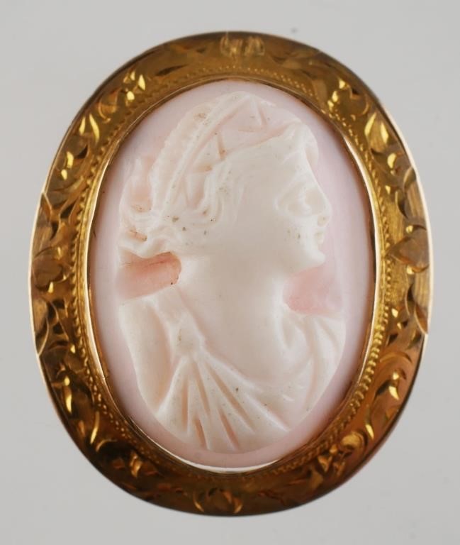EDWARDIAN 10K GOLD SHELL