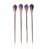 EDWARDIAN 14K YELLOW GOLD STIC