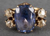 EDWARDIAN 18K YELLOW GOLD DIAM