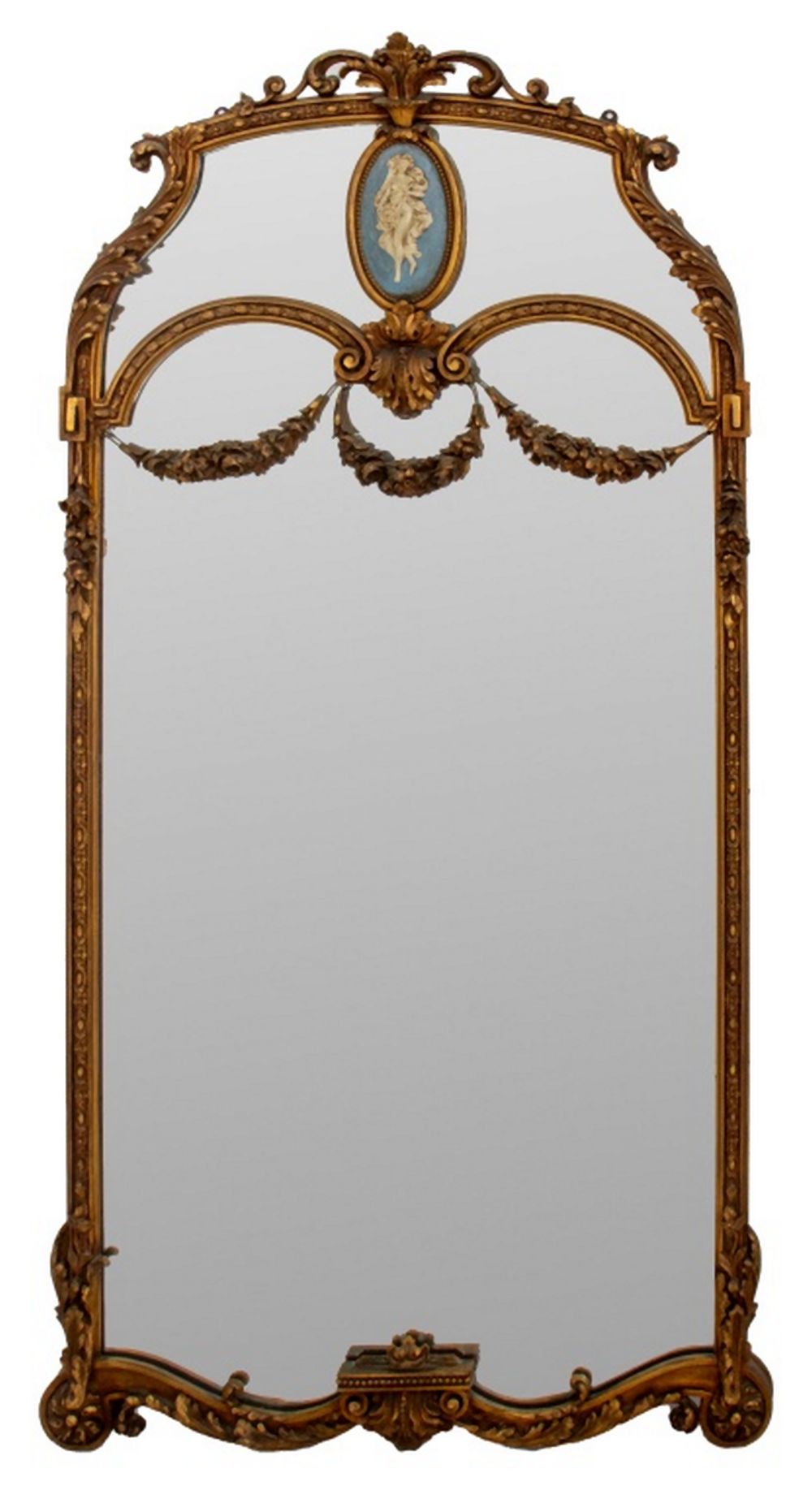 EDWARDIAN ADAMESQUE GILTWOOD PIER
