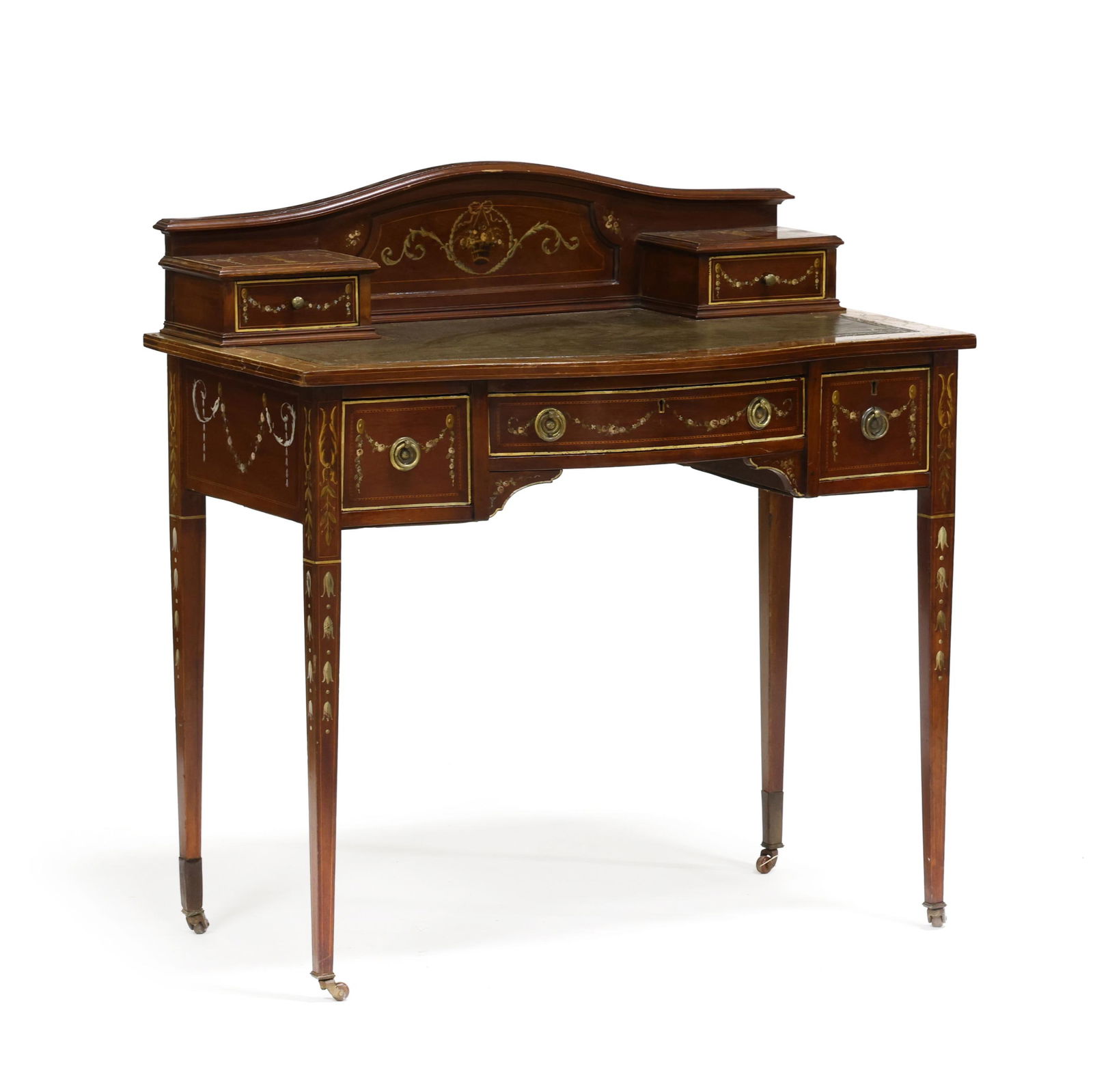 EDWARDIAN ADAMS STYLE MAHOGANY