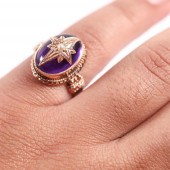 EDWARDIAN AMETHYST AND SEED PE
