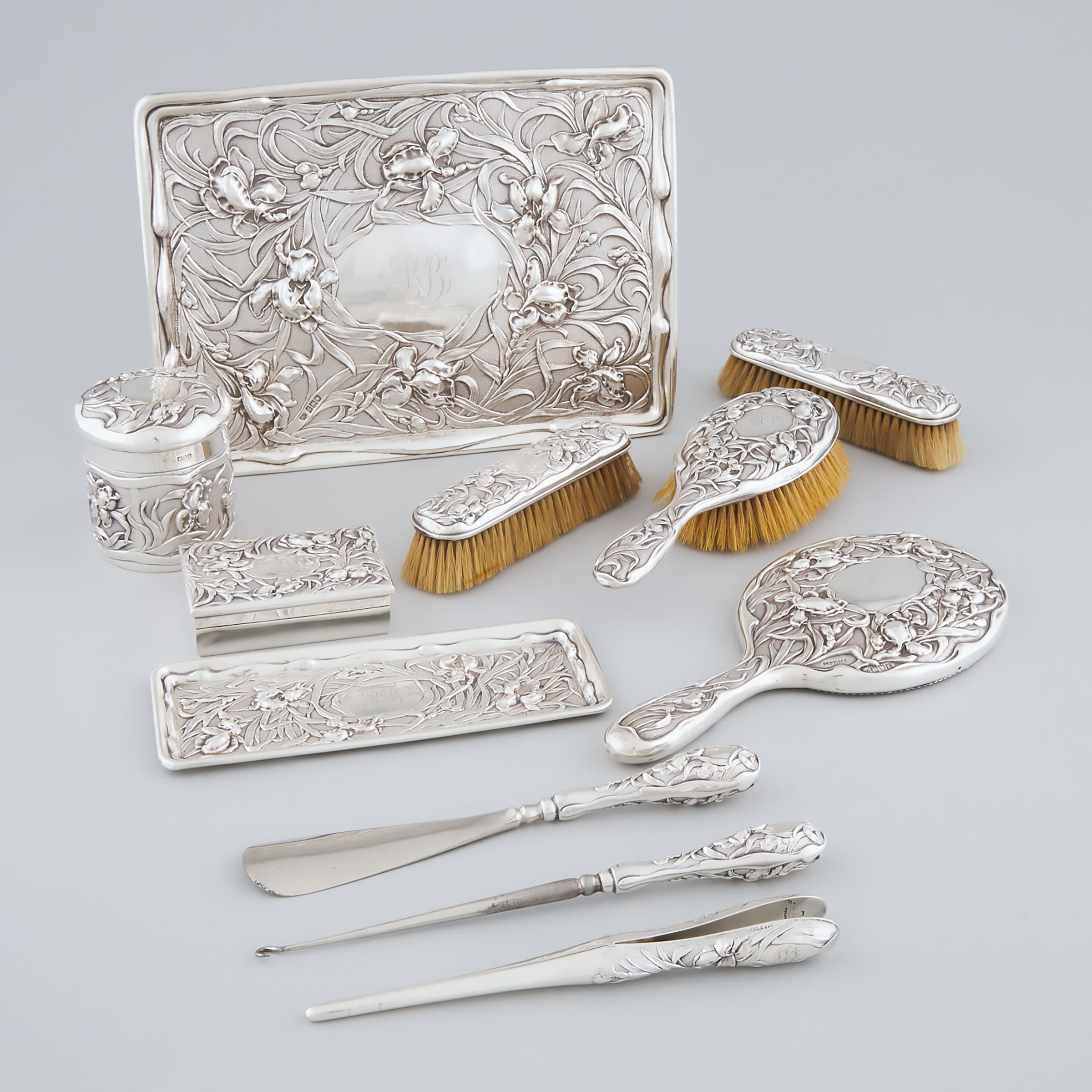 Edwardian Art Nouveau Silver
