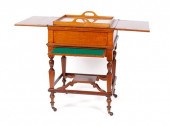 EDWARDIAN BUTLER TRAY HIDE-A-W
