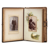 EDWARDIAN CABINET CARD ALBUM M