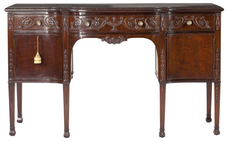 Edwardian Carved Serpentine