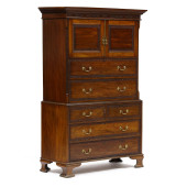 EDWARDIAN CHINESE CHIPPENDALE
