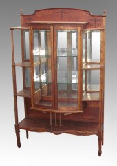 EDWARDIAN CURIO CABINET / ETAG