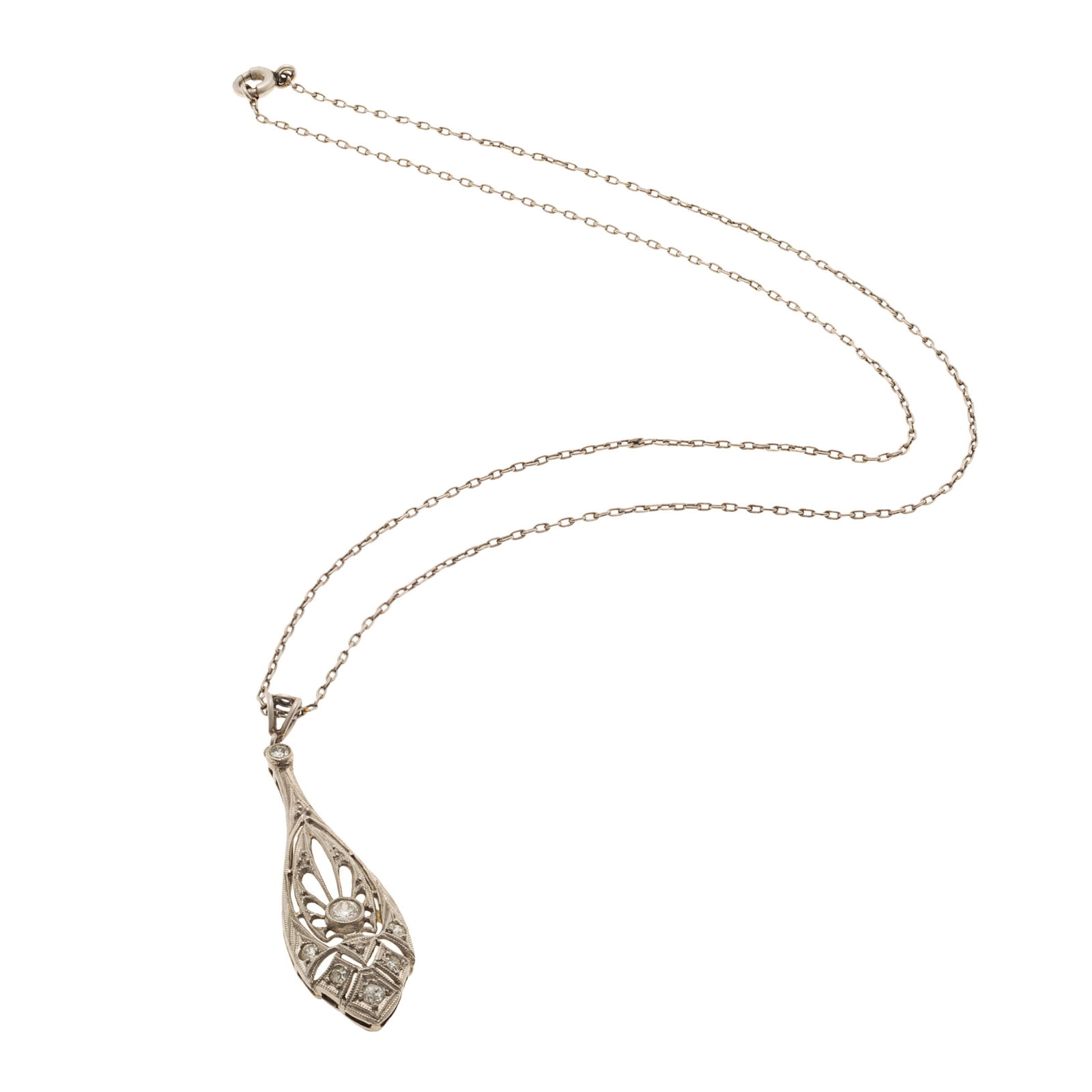 EDWARDIAN DIAMOND, PLATINUM