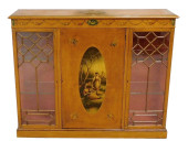 EDWARDIAN DISPLAY CABINET, 20T