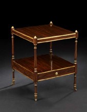 Edwardian Faux-Bois Chairside