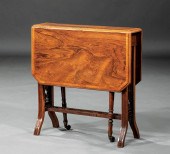 EDWARDIAN FIGURED MAHOGANY SUN