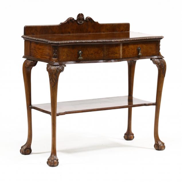 EDWARDIAN FIGURED WALNUT