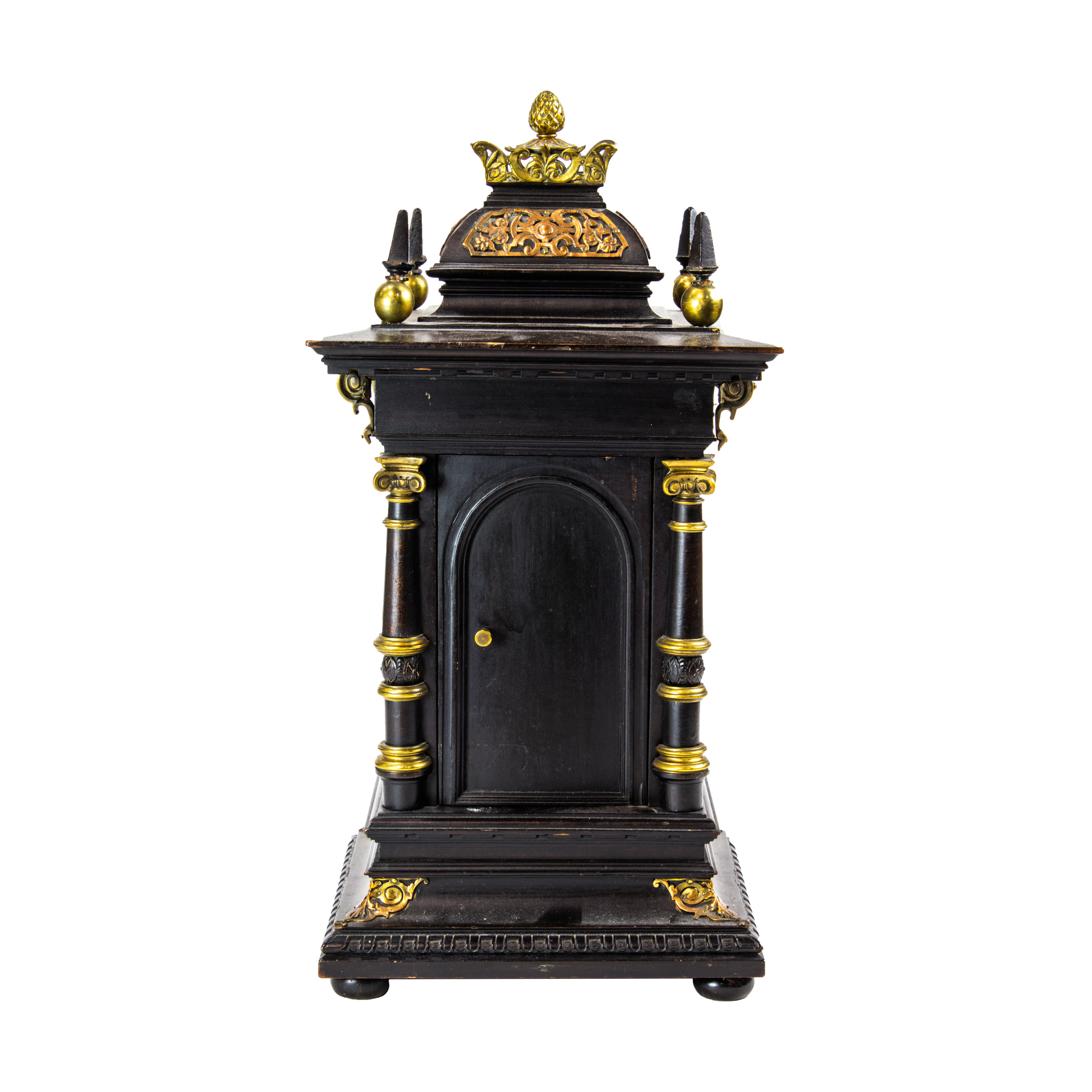 EDWARDIAN GILT METAL MOUNTED