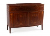 EDWARDIAN INLAID MAHOGANY BOWF
