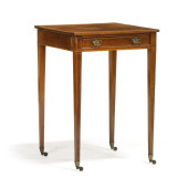 EDWARDIAN INLAID MAHOGANY ONE